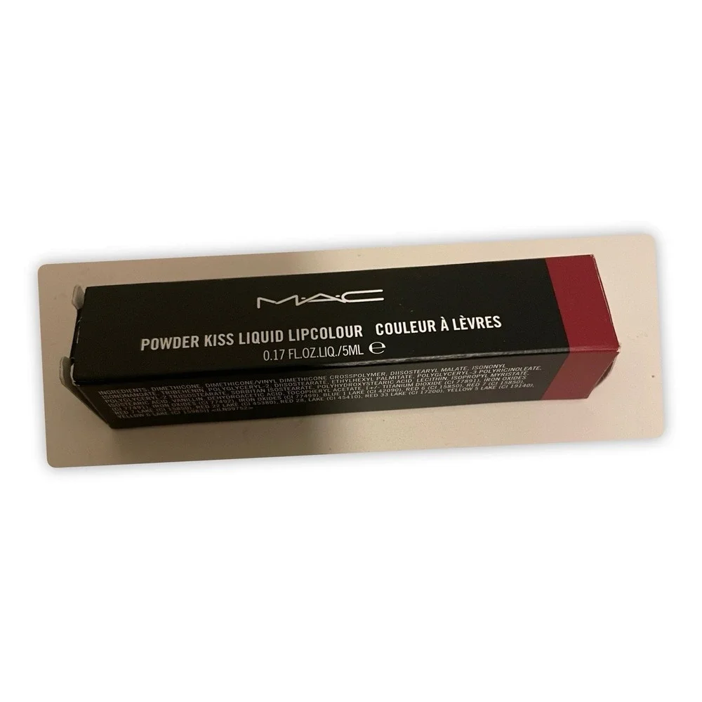 M.A.C Powder‎ Kiss Liquid Lipcolour, 0.17 FL. OZ.  - Shade: 989 Mull It Over